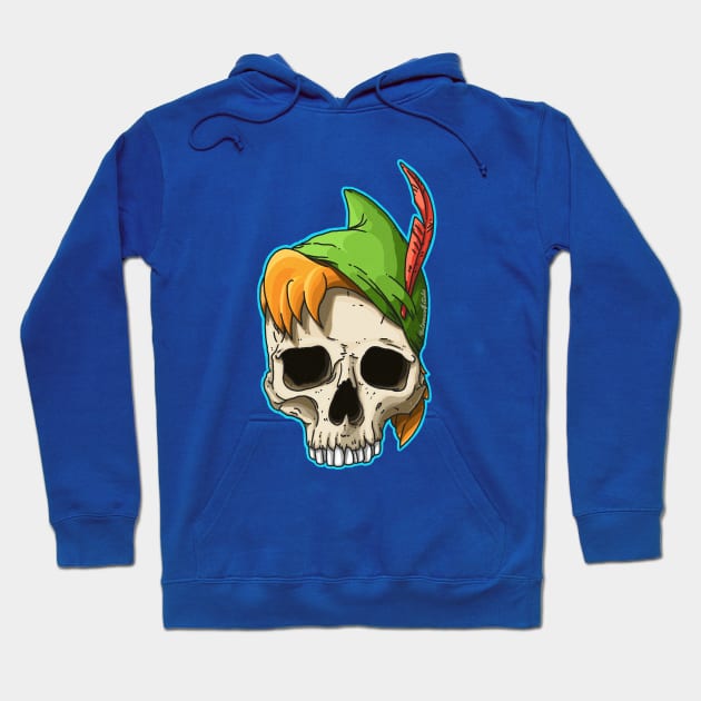 Pan Skull Hoodie by TheLoneWolfStudio